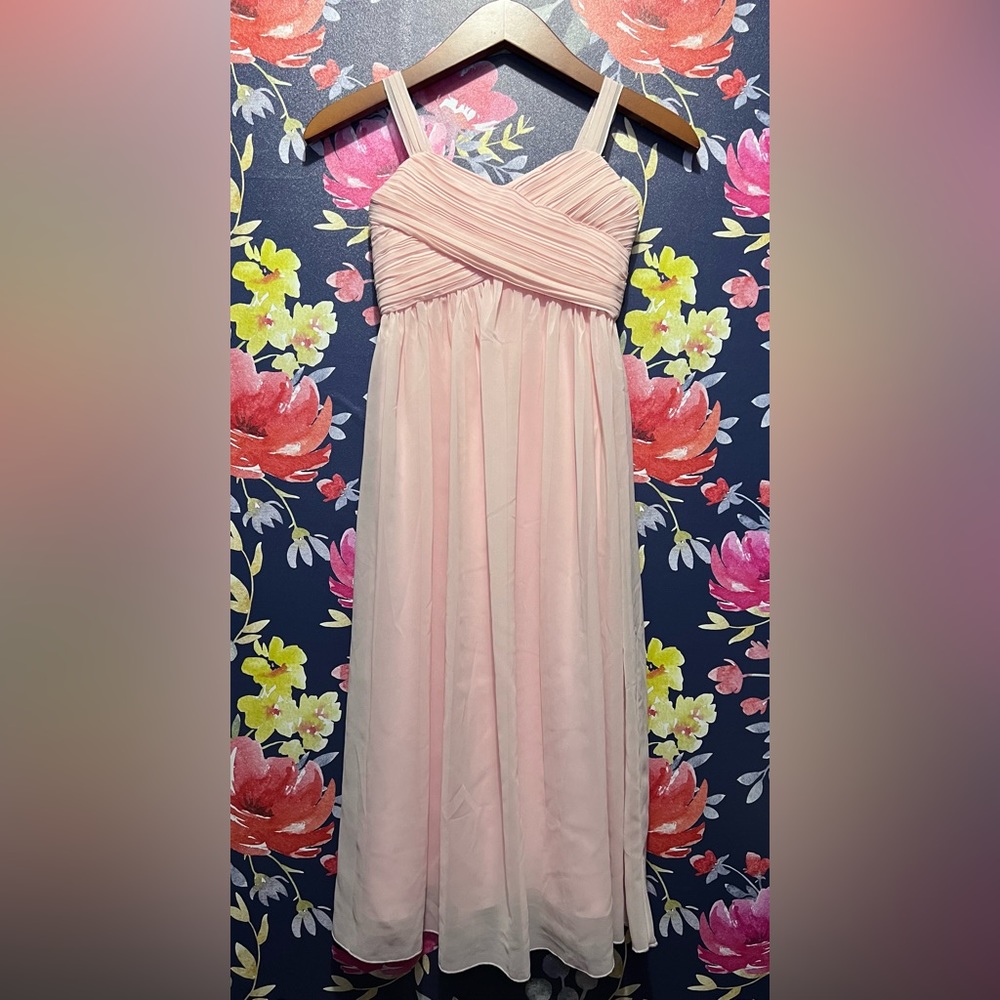 Girls Formal Light Pink Dress